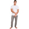 image:imageJockey Mens Loungewear Cotton Stretch Sleep PantJagged Stripe