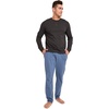 image:imageJockey Mens Loungewear Cotton Stretch Sleep PantMarina Blue Heather