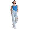 image:imageJockey Womens Activewear 100 Cotton Rib TankCrisp Blue