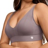 image:imageJockey Womens Bra Seamfree Light Support Plunge BraletteTwilight Sands