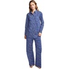 image:imageJockey Womens Sleepwear Cotton Poplin Long Sleeve Button UpSchooling Fish