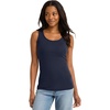 image:imageJockey Womens Activewear 100 Cotton Rib TankJockey Blue