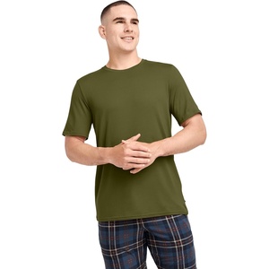 image:imageJockey Mens Sleepwear Ultra Soft Cooling Sleep ShirtGreen Maple