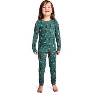 image:imageJockey Unisex Sleepwear Kids Fam Jams Long Sleeve Top and Jogger SetJolly Animals