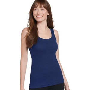 image:imageJockey Womens Activewear 100 Cotton Rib TankNavy Night
