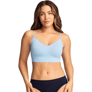 image:imageJockey Womens Bra Seamfree Stretch Cami Strap BraletteBrilliant Blue