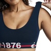 image:imageJockey Womens Bra Jockey 1876 Collection Cotton Stretch Bralette1876 Navy Blue