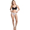 image:imageJockey Womens Bra Organic Cotton Stretch Triangle Bralette  2 PackGrey Mist