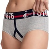 image:imageJockey Womens Underwear Jockey 1876 Collection Cotton Stretch Modern Brief1876 Grey