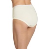 image:imageJockey Womens Underwear Plus Size 100 Cotton Classic Brief  3 PackIvory