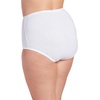 image:imageJockey Womens Underwear Plus Size 100 Cotton Classic Brief  3 PackWhite
