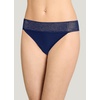image:imageJockey Womens Underwear Soft Touch Lace Modal ThongJust Past Midnight