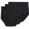 image:imageJockey Womens Underwear Cotton Stretch Brief  3 PackBlack