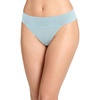 image:imageJockey Womens Underwear Soft Touch Lace Modal ThongMinty Mist Square Dot