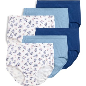 image:imageJockey Womens Underwear 100 Cotton Elance Breathe Brief  6 PackTropic Bouquet
