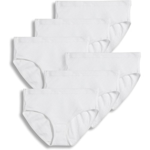 image:imageJockey Womens Underwear 100 Cotton Elance Breathe Hipster  6 PackWhite