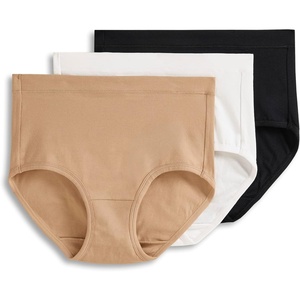 image:imageJockey Womens Underwear Cotton Stretch Brief  3 PackLight Shadow