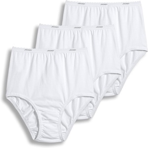 image:imageJockey Womens Underwear Plus Size 100 Cotton Classic Brief  3 PackWhite