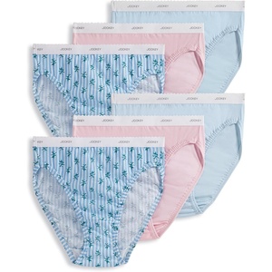 image:imageJockey Womens Underwear Plus Size 100 Cotton Classic French Cut  6 PackElegant Blooms