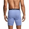 image:imageJockey Mens Underwear Lightweight Cotton Blend 7 Long Leg Boxer Brief  4 PackDock Stripe