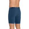 image:imageJockey Mens Underwear Lightweight Cotton Blend 7 Long Leg Boxer Brief  4 PackSparkling WatersBlue HeavenFaded Denim HeatherInk Well