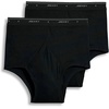 image:imageJockey Tall Man Classic Brief 2 Pack  100 Cotton Underwear for MenBlack