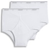 image:imageJockey Tall Man Classic Brief 2 Pack  100 Cotton Underwear for MenWhite