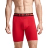 image:imageJockey Sport Mens Underwear Stability Pouch Microfiber 9 Long Leg Boxer BriefPeaceful Poppy