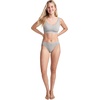 image:imageJockey Womens Bra Organic Cotton Stretch Tank Strap Bralette  2 PackGrey Mist