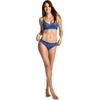 image:imageJockey Womens Underwear Organic Cotton Stretch Logo Thong  3 PackMushroom Toss