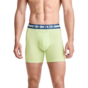 image:imageJockey Mens Underwear Mens Boxer Briefs With Pouch Sport Stability Microfiber 6 Boxer BriefFresh Sprout