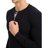 image:imageJockey Mens Baselayer Long Sleeve Waffle HenleyBlack