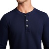image:imageJockey Mens Baselayer Long Sleeve Waffle HenleyJockey Blue
