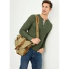 image:imageJockey Mens Baselayer Long Sleeve Waffle HenleyMilitary Green Heather
