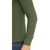 image:imageJockey Mens Baselayer Long Sleeve Waffle HenleyMilitary Green Heather Out