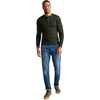 image:imageJockey Mens Baselayer Long Sleeve Waffle HenleyMire Green