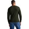 image:imageJockey Mens Baselayer Long Sleeve Waffle HenleyMire Green
