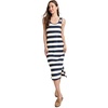 image:imageJockey Womens Activewear Cotton Stretch Tank Dress with Builtin BraBalanced Stripe