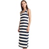image:imageJockey Womens Activewear Cotton Stretch Tank Dress with Builtin BraBalanced Stripe