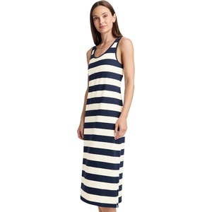 image:imageJockey Womens Activewear Cotton Stretch Tank Dress with Builtin BraBalanced Stripe