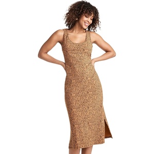 image:imageJockey Womens Activewear Cotton Stretch Tank Dress with Builtin BraGolden Animal