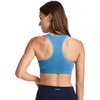 image:imageJockey Womens Bra Seamfree Mid Impact Sports BraHarbor Blue