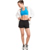image:imageJockey Womens Bra Seamfree Mid Impact Sports BraSwimmer Blue
