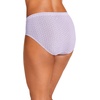 image:imageJockey Womens Underwear 100 Cotton Elance Breathe Brief  3 PackCoral MistPier GeoPurple Amethyst