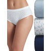 image:imageJockey Womens Underwear 100 Cotton Elance Breathe Brief  3 PackFlowing FineFrothy BlueNavy