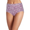 image:imageJockey Womens Underwear 100 Cotton Elance Breathe Brief  3 PackLight RaspberryWindsor Floral BloomSweet Orchid