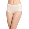 image:imageJockey Womens Underwear 100 Cotton Elance Breathe Brief  3 PackWhisper StripeSheer PeachLight