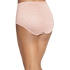 image:imageJockey Womens Underwear 100 Cotton Elance Breathe Brief  3 PackWhiteSeashell RoseNeutral Rose Horizon