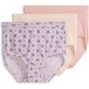 image:imageJockey Womens Underwear 100 Cotton Elance Breathe Brief  3 PackForaged Blooms