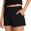 image:imageJockey Womens Loungewear Cotton Modal Foldover ShortBlack